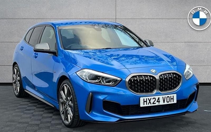 Used BMW M135 Performance 306 HP (225 kW) 2024 Misano blue Hatchback