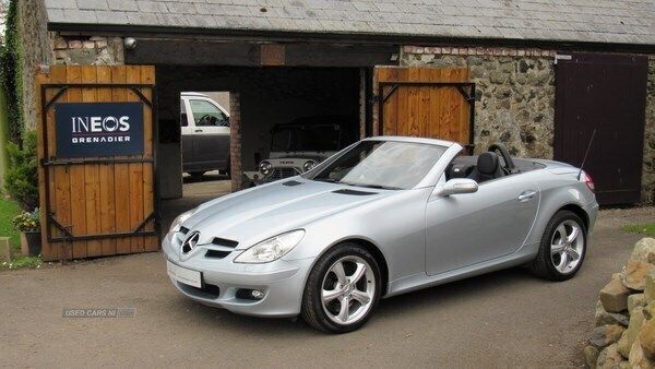 Silver Used 2005 Mercedes SLK350 Cabriolet | £7,995 - Image 1/4