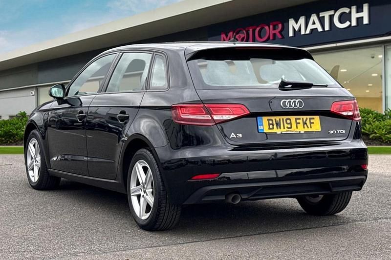 Used Audi A3 Comfort 2019 Black Sedan