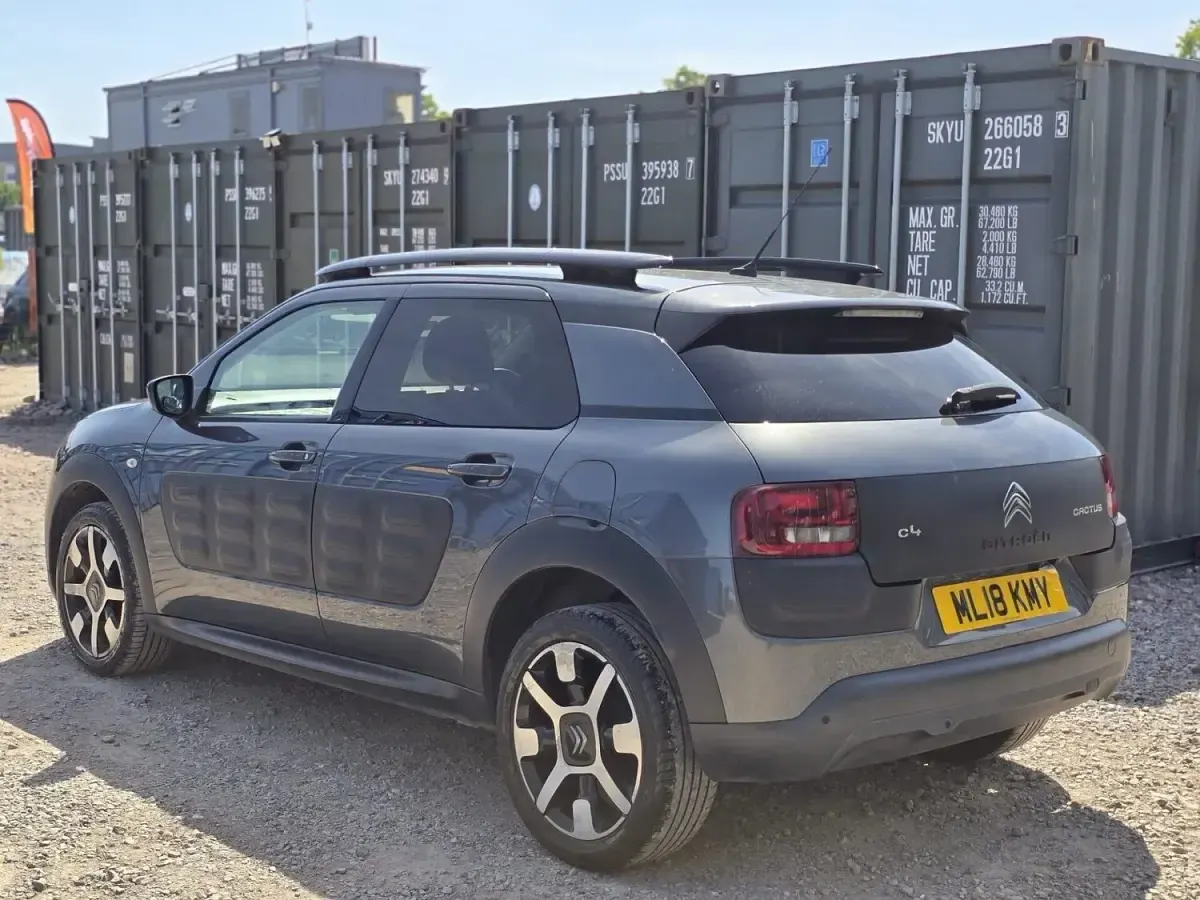 Used Citroën C4 Cactus Flair 100 HP (73 kW) 2018 Grey Hatchback