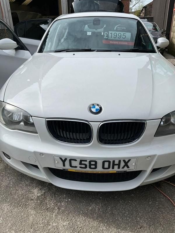 Used BMW 118 M Sport 2009 White Hatchback