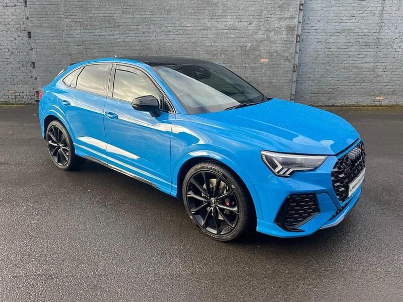 Used Audi RS Q3 Sport 400 HP (294 kW) 2022 Blue SUV