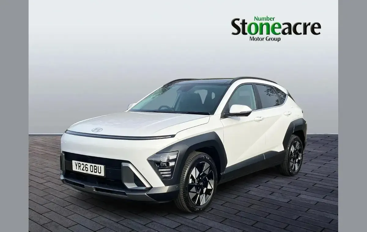New Hyundai Kona Ultimate 127 HP (93 kW) 2026 White SUV