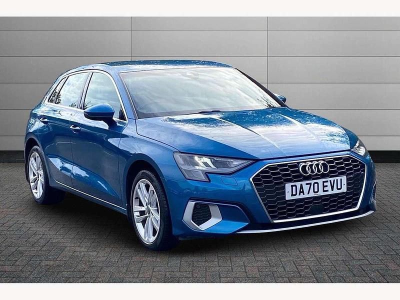 Atoll blue Used 2020 Audi A3 Sport Hatchback | £17,450 (Fair price) - Image 1/4