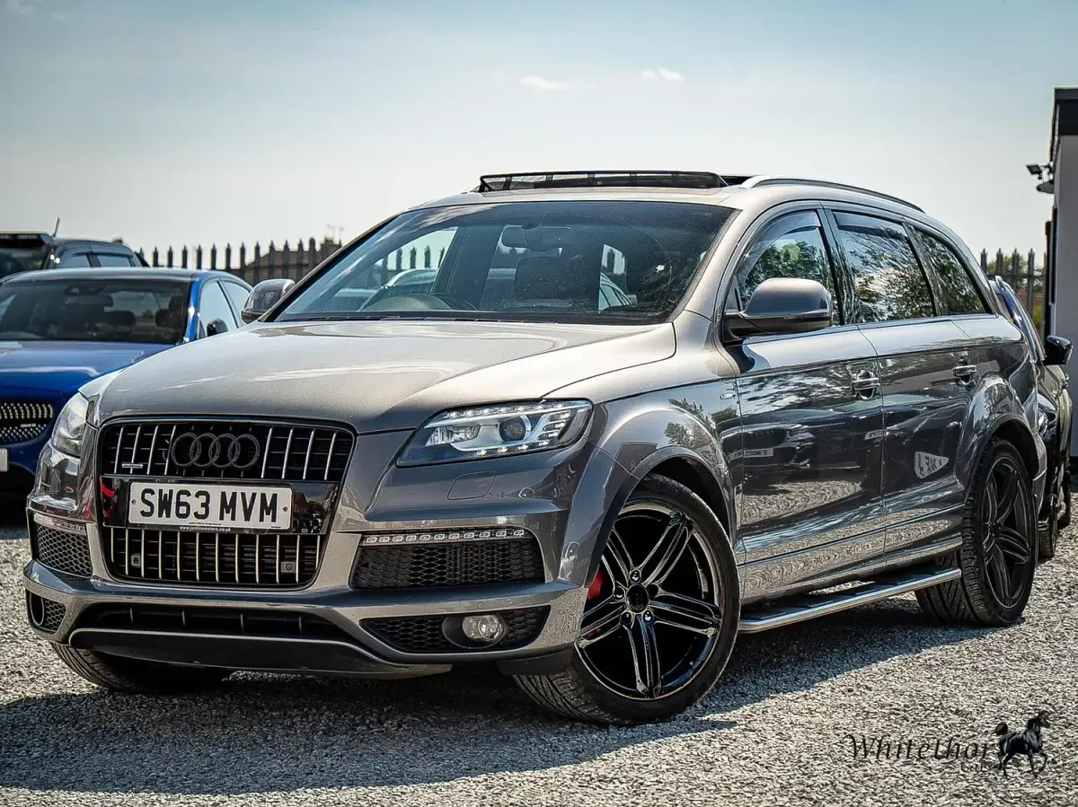 Used Audi Q7 S-line plus 245 HP (180 kW) 2014 Grey SUV