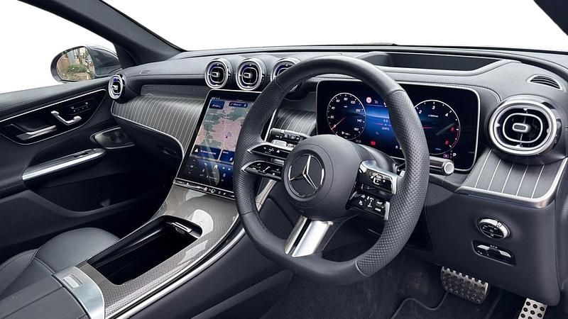 Used Mercedes GLC300 AMG 2025 Metallic paint graphite grey Estate