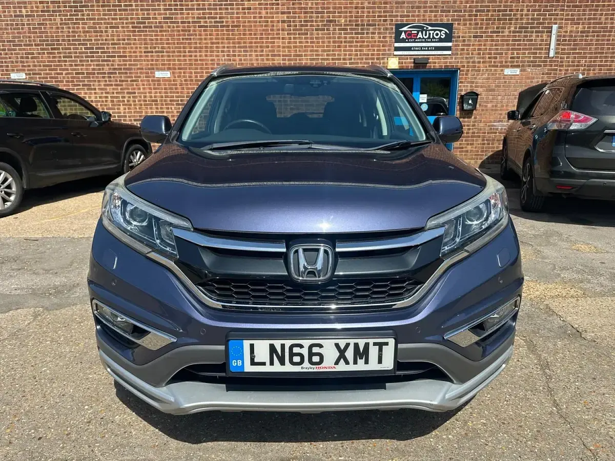 Used Honda CR-V SR 120 HP (88 kW) 2016 Blue SUV