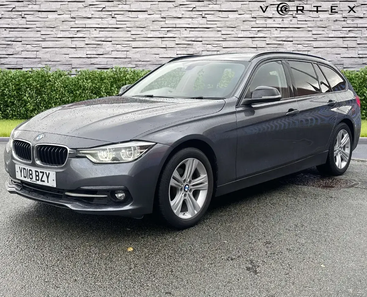 Used BMW 318 Sport Line 136 HP (100 kW) 2018 Grey Estate