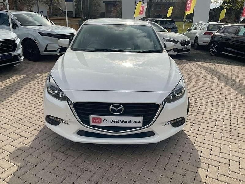 Begagnad Mazda 3 117 HK (86 kW) 2018 Vit Halvkombi