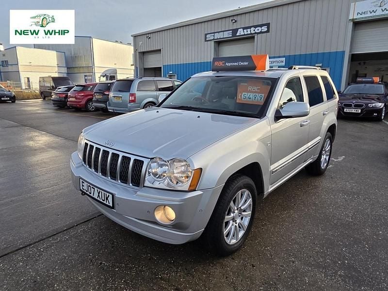 Used Jeep Grand Cherokee Overland 215 HP (158 kW) 2007 Silver SUV
