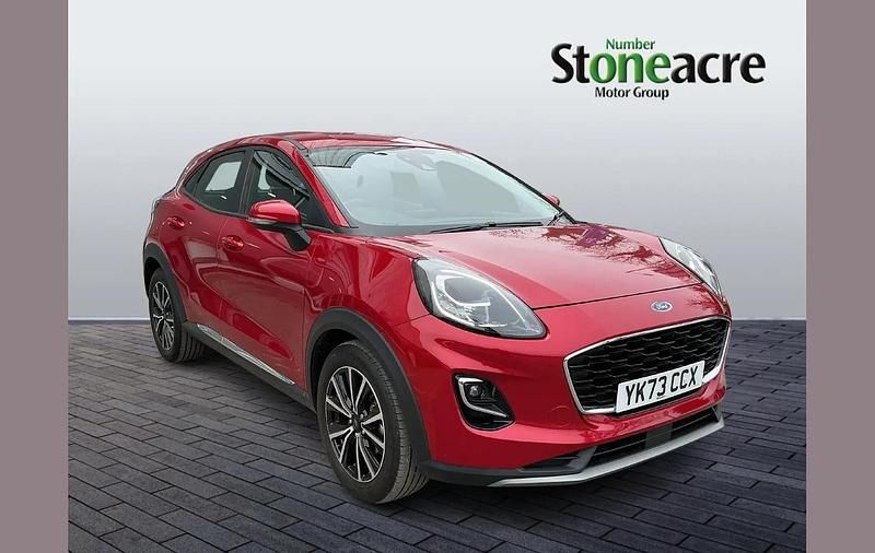 Used Ford Puma Titanium 123 HP (90 kW) 2024 Red SUV