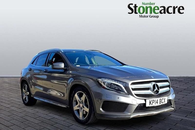 Used Mercedes GLA220 AMG line 170 HP (125 kW) 2014 Grey SUV