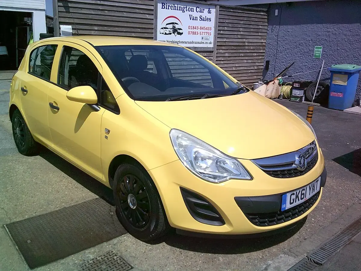 Used Vauxhall Corsa S 2011 Yellow Hatchback