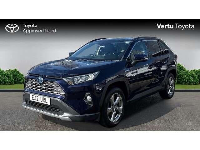 Used Toyota RAV4 Hybrid Design 214 HP (157 kW) 2021 Blue SUV