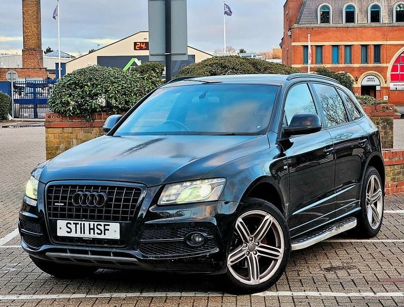 Used Audi Q5 S-Line 170 HP (125 kW) 2011 Black SUV