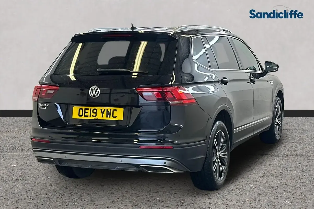 Used VW Tiguan Allspace SE 150 HP (110 kW) 2018 Black SUV