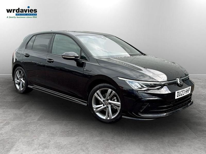 Used VW Golf VIII R-line 130 HP (95 kW) 2023 Black Hatchback