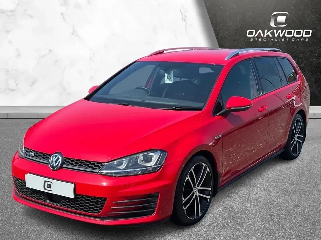 Used VW Golf VII GTD 2015 Red Estate
