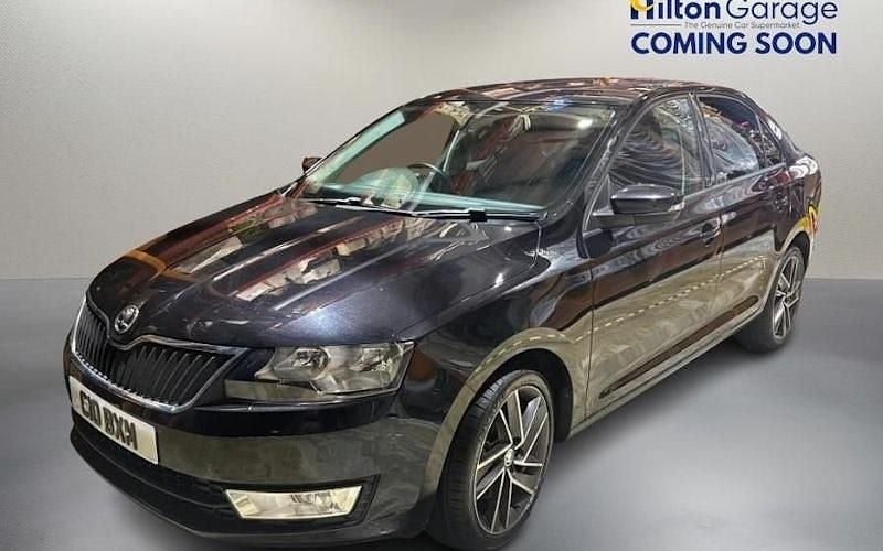 Black Used 2016 Skoda Rapid Sport Hatchback | £7,950 (Fair price) - Image 1/2