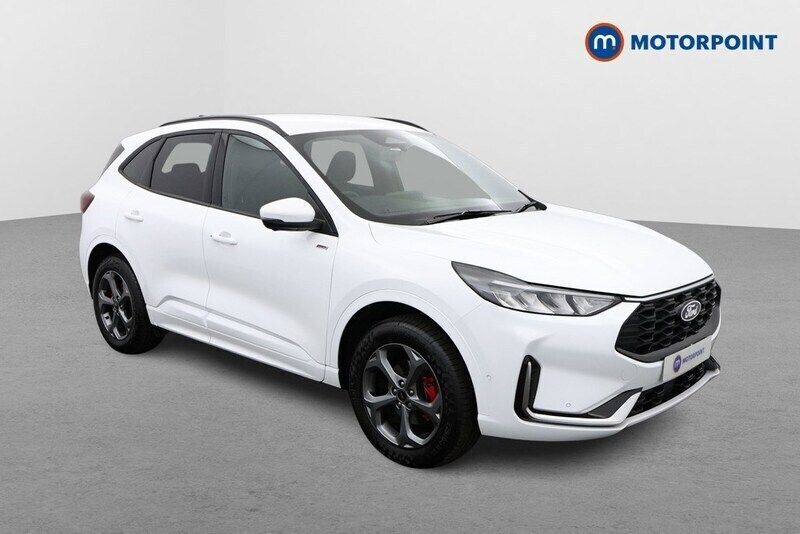 White New 2024 Ford Kuga ST-Line SUV | £25,799 - Image 1/4