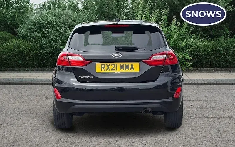 Used Ford Fiesta Trend 95 HP (69 kW) 2021 Black Hatchback