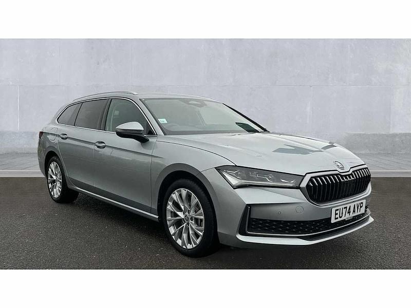 Used Skoda Superb SE L 200 HP (147 kW) 2024 Silver Estate