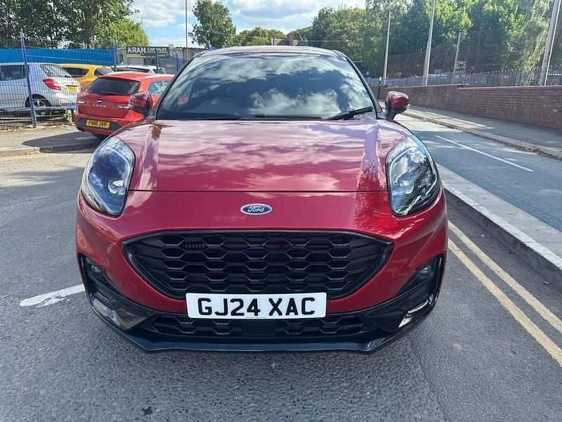 Red Used 2024 Ford Puma ST-Line Hatchback | £14,191 - Image 1/4