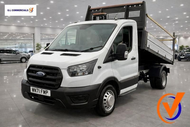 Used Ford Transit 130 HP (95 kW) 2021 White Cabriolet