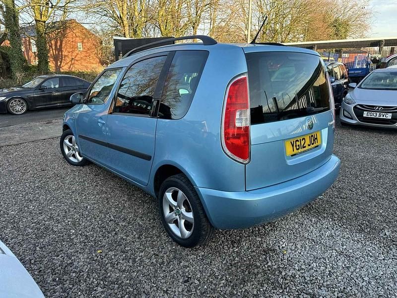 Used Skoda Roomster SE 105 HP (77 kW) 2012 Blue MPV