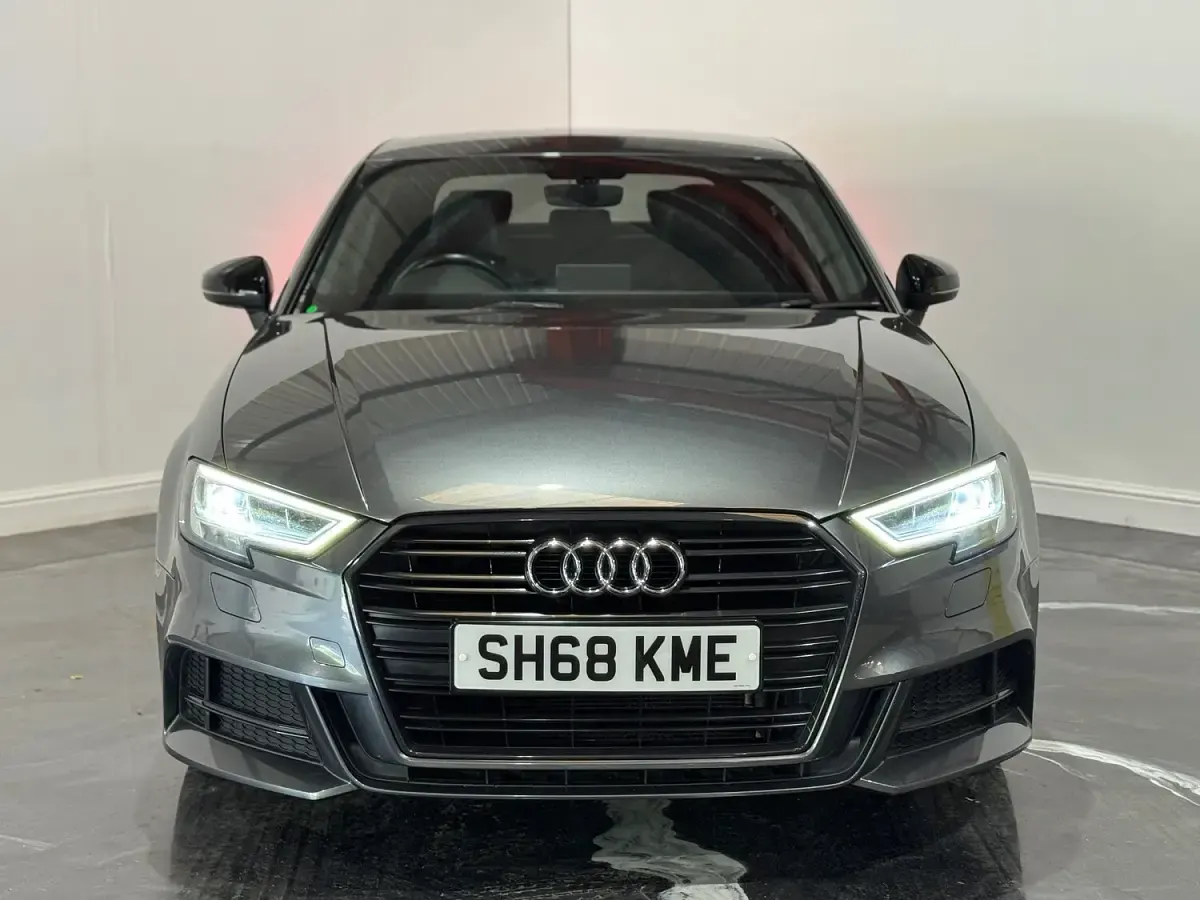 Used Audi A3 Black Edition 2018 Grey Sedan