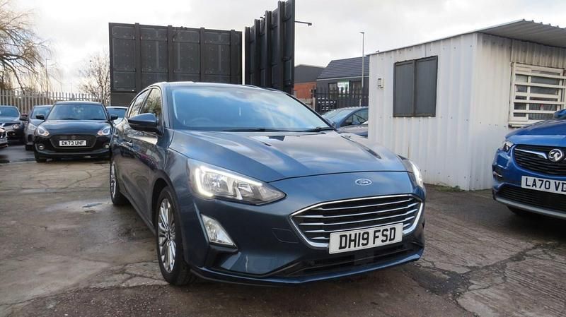Blue Used 2019 Ford Focus Titanium X Hatchback | £8,795 (Super price) - Image 1/4