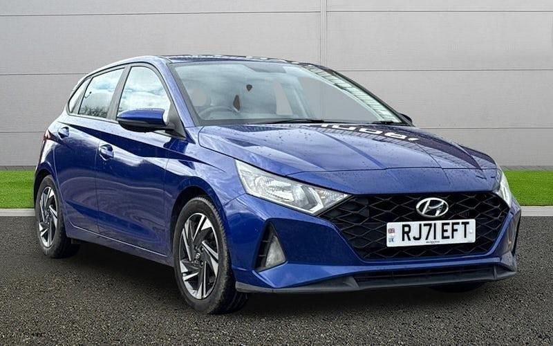 Used Hyundai i20 101 HP (74 kW) 2021 Blue Hatchback