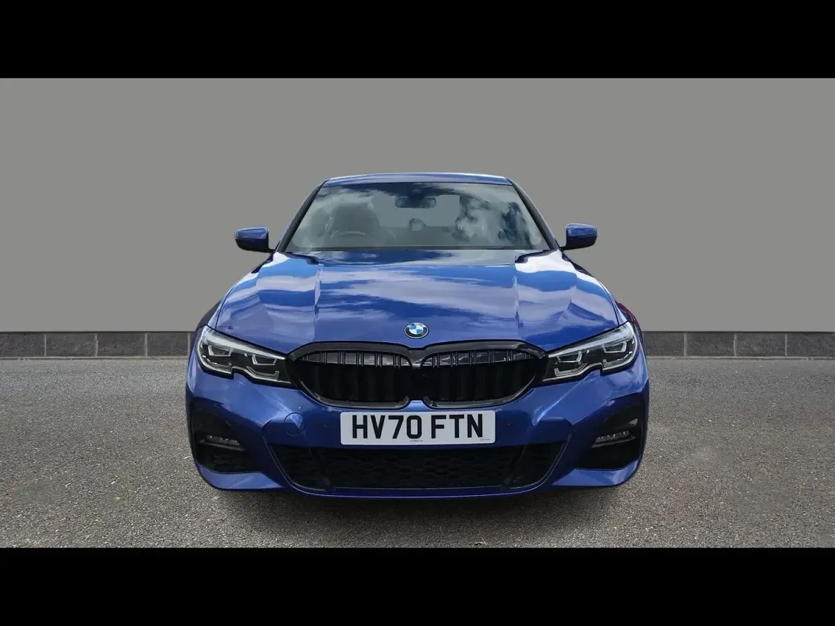 Used BMW 330e M Sport 2020 Blue Sedan
