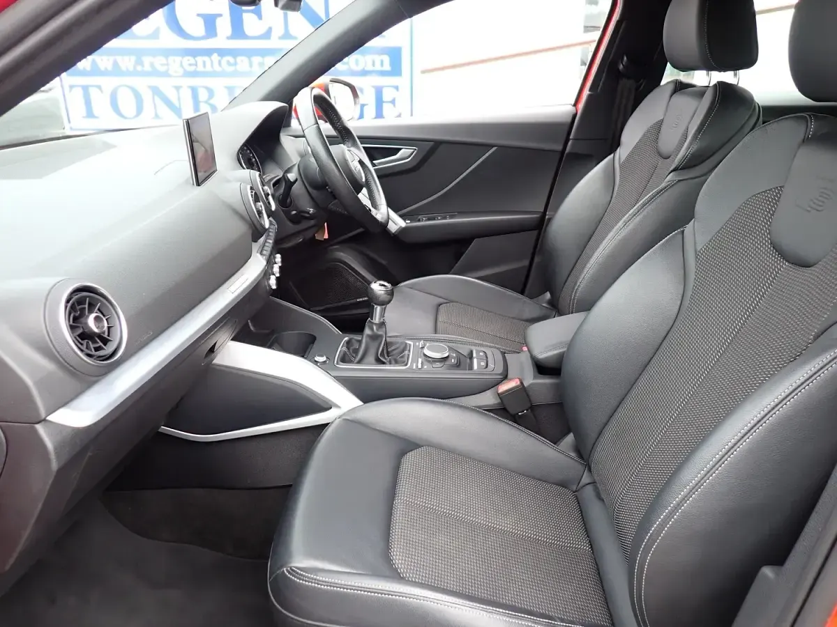 Used Audi Q2 S-Line 150 HP (110 kW) 2018 Orange SUV