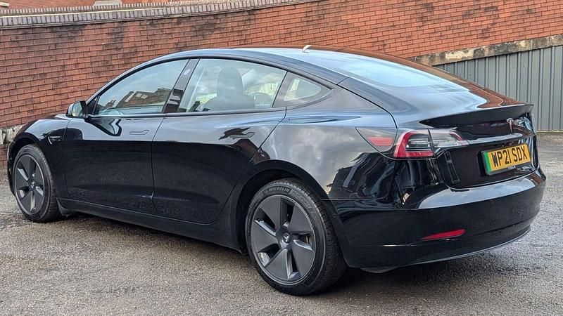 Used Tesla Model 3 Standard Range 52 kW (72 HP) 2021 Black Sedan