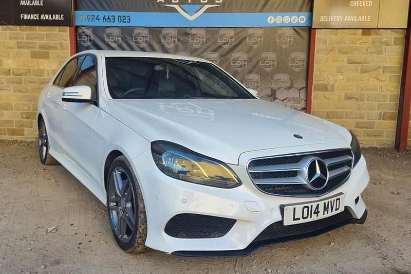 White Used 2014 Mercedes E350 AMG Sedan | £7,845 (Good price) - Image 1/1