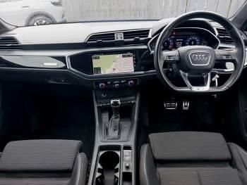 Used Audi Q3 Black Edition 150 HP (110 kW) 2021 Blue SUV