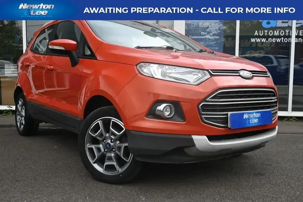 Usado Ford Ecosport Titanium 90 HP (66 kW) 2014 Vermelho SUV