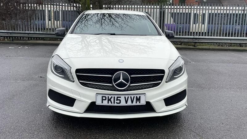 Used Mercedes A200 AMG 156 HP (114 kW) 2015 White Hatchback