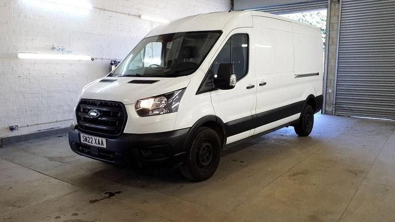 Used Ford Transit 105 HP (77 kW) 2022 White Van