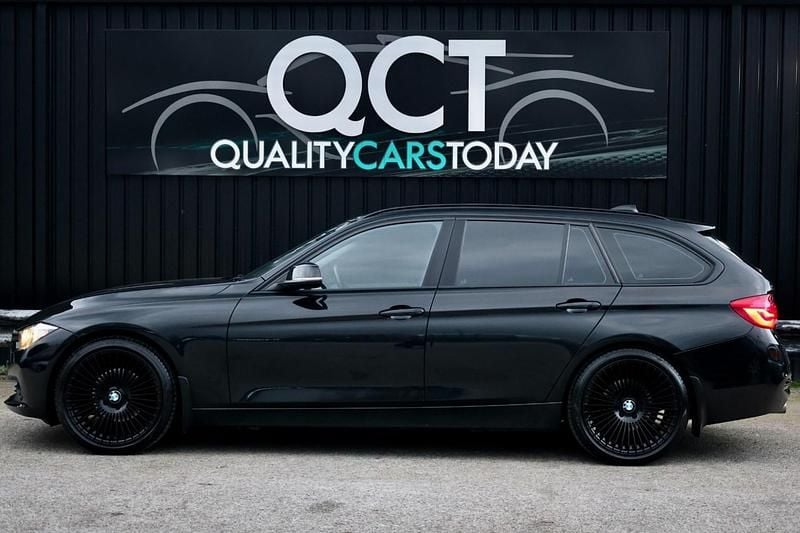 Used BMW 320 Efficient Dynamics 160 HP (117 kW) 2017 Black Estate