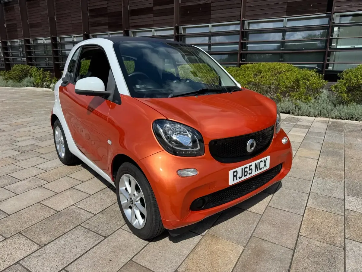 Usado Smart ForTwo Coupé Passion 2015 Laranja Coupé