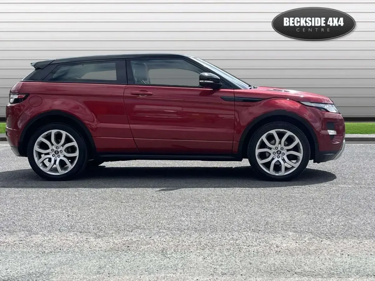 Used Land Rover Range Rover evoque Dynamic 190 HP (139 kW) 2013 Red SUV
