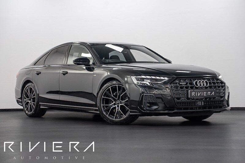 Grey Used 2022 Audi A8 Black Edition Sedan | £45,995 (A bit pricey) - Image 1/4