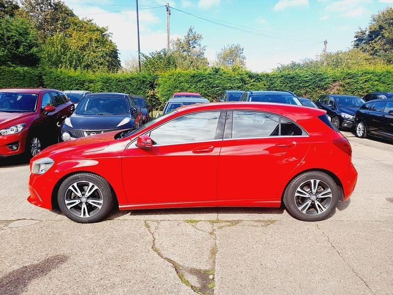 Red Used 2016 Mercedes A180 Executive Hatchback | £10,995 (Fair price) - Image 1/3