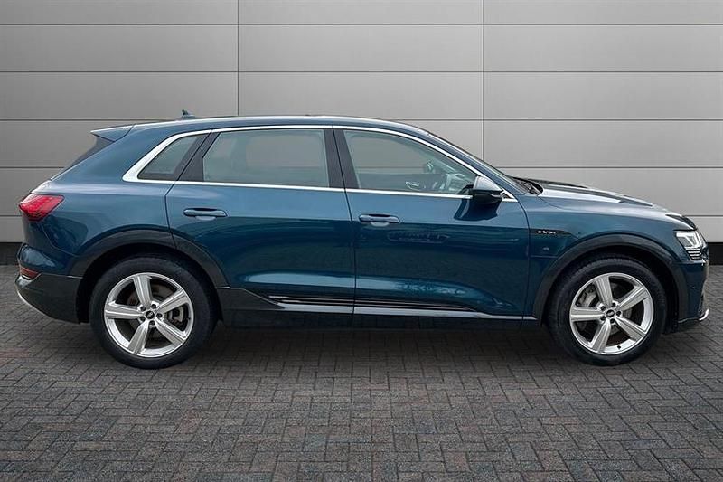 Used Audi e-tron Design 230 kW (313 HP) 2021 Galaxy blue SUV