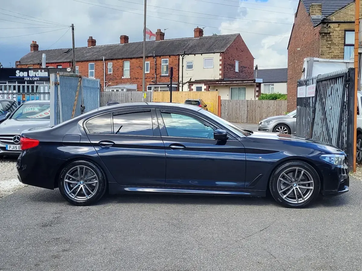 Used BMW 520 M Sport 187 HP (137 kW) 2018 Black Sedan