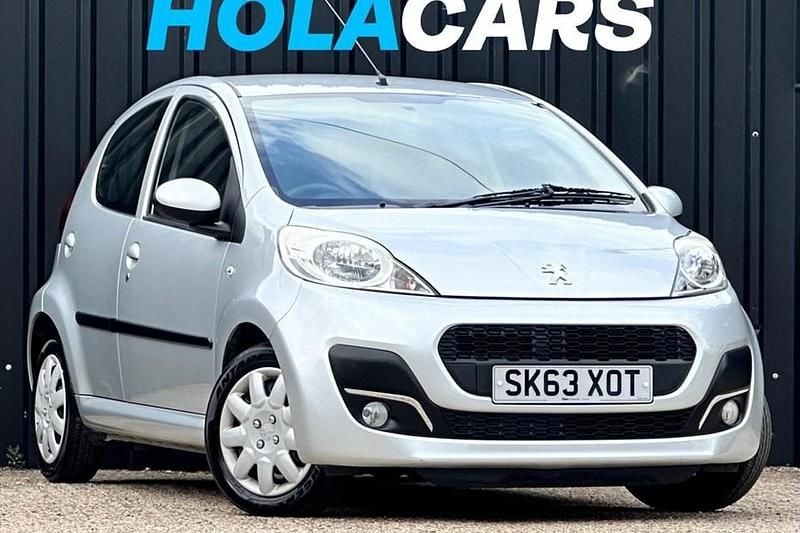 Silver Used 2013 Peugeot 107 Active Hatchback | £3,199 (Good price) - Image 1/1