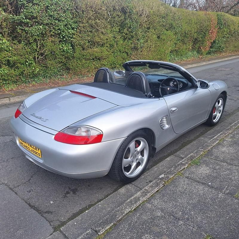 Used Porsche Boxster 2002 Silver Cabriolet