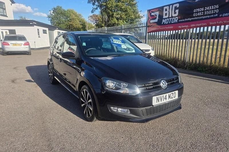 Black Used 2014 VW Polo Edition Hatchback | £3,999 (Good price) - Image 1/1